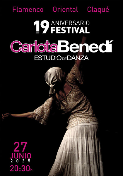 Imagen FESTIVAL 19 ANIVERSARIO ESTUDIO DE DANZA CARLOTA BENEDÍ